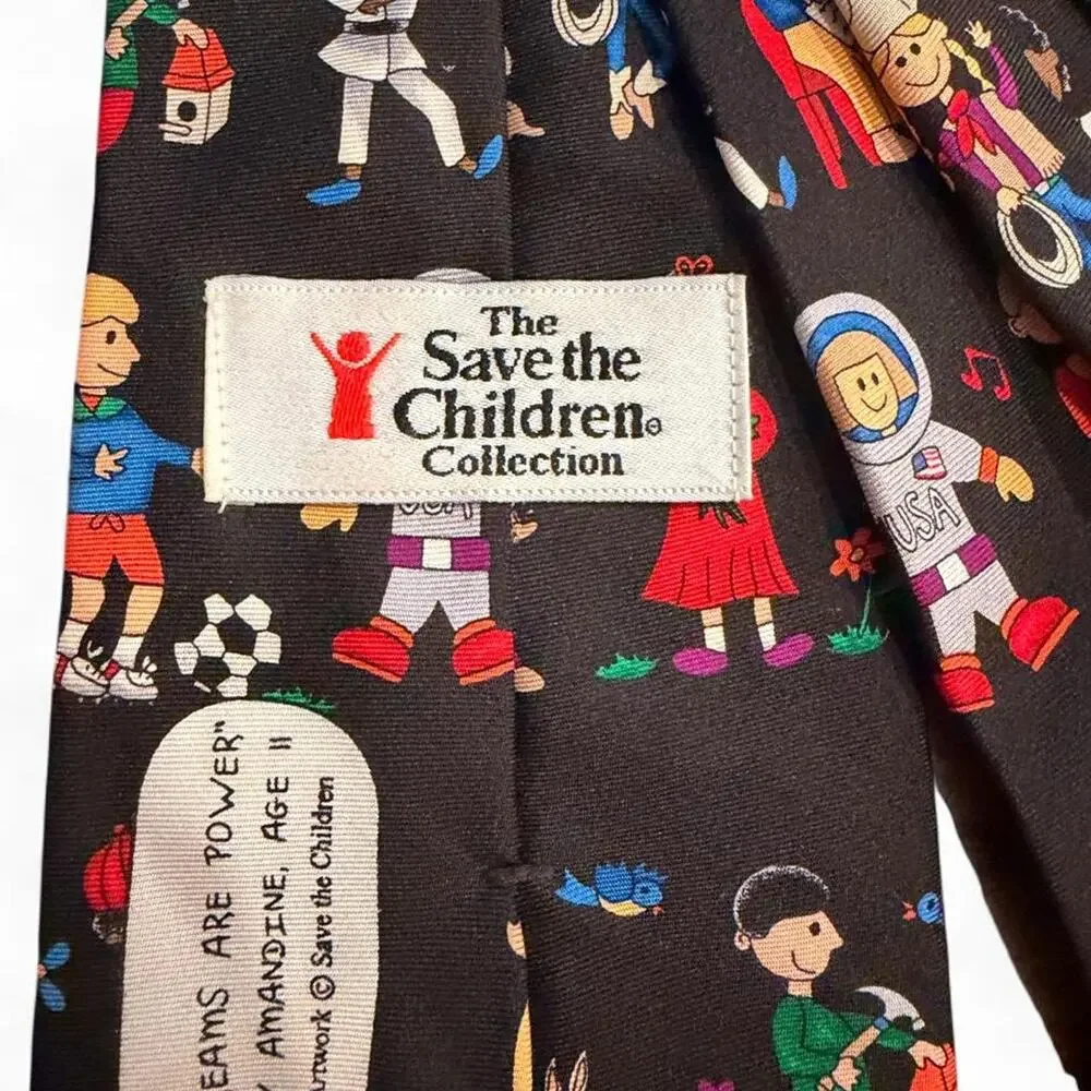 Vintage Save The Children Tie